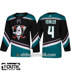 Barn Ishockey Anaheim Ducks Tröja Cam Fowler 4 Alternate Adidas 2018-19 Authentic